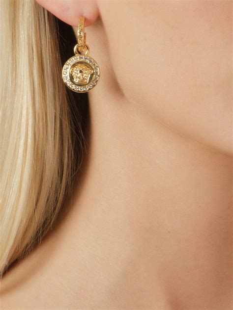 versace drop earrings|versace versus earrings.